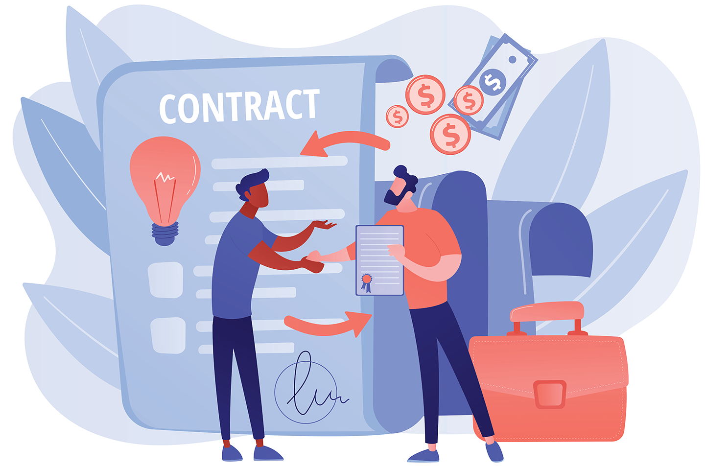 S-CRM contract management