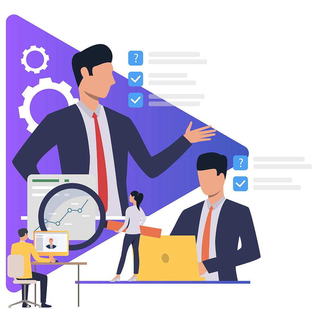 Service management screen